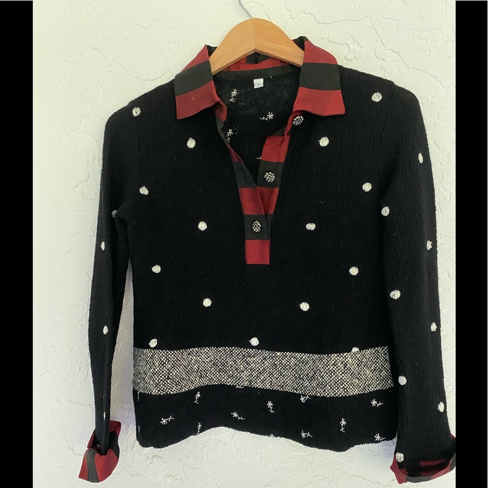 Blue Blanc Rouge Women’s Knit Top